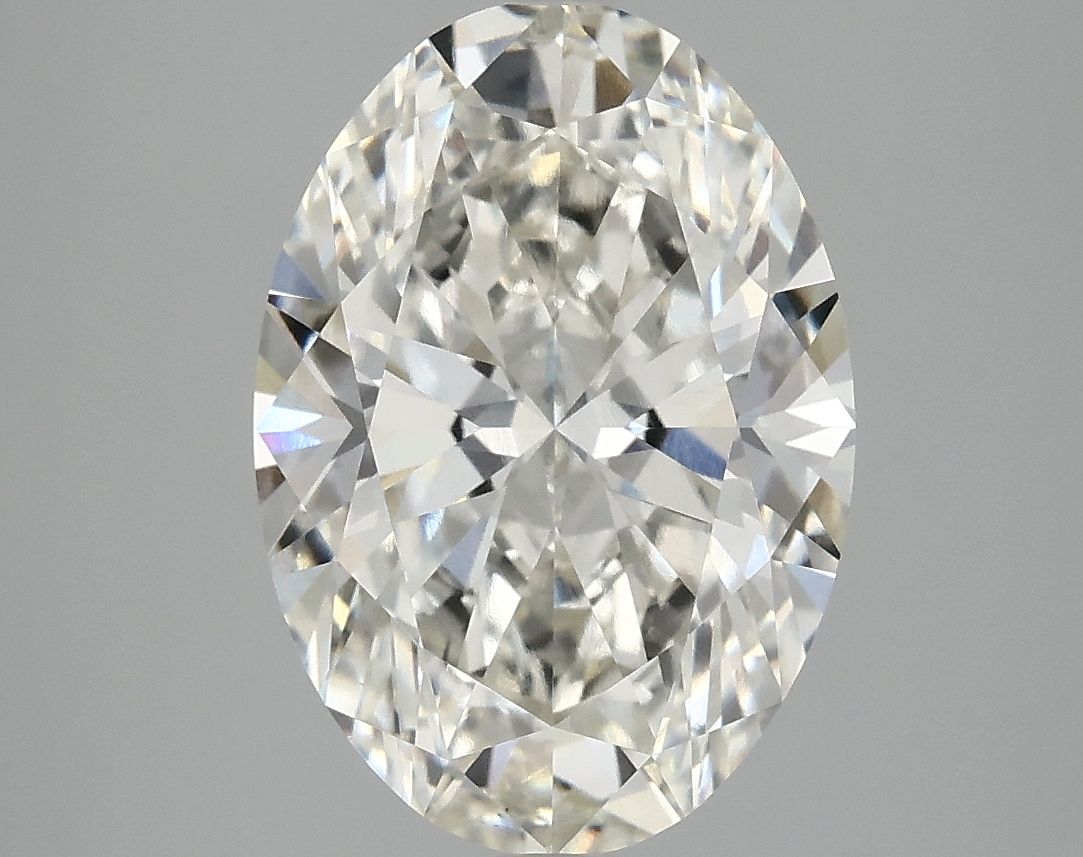 4.09 ct. oval Lab Grown Diamond front image