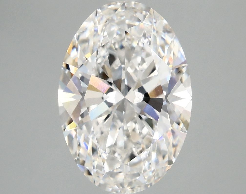 3.02 ct. oval Lab Grown Diamond front image