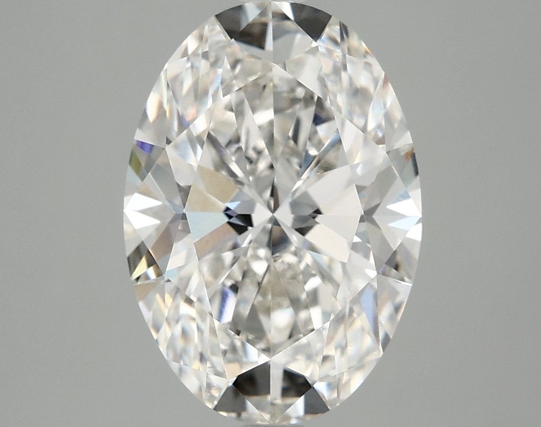 3.93 ct. oval Lab Grown Diamond front image