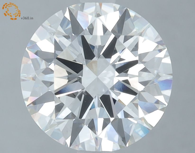 2.56 ct. round Lab Grown Diamond front image
