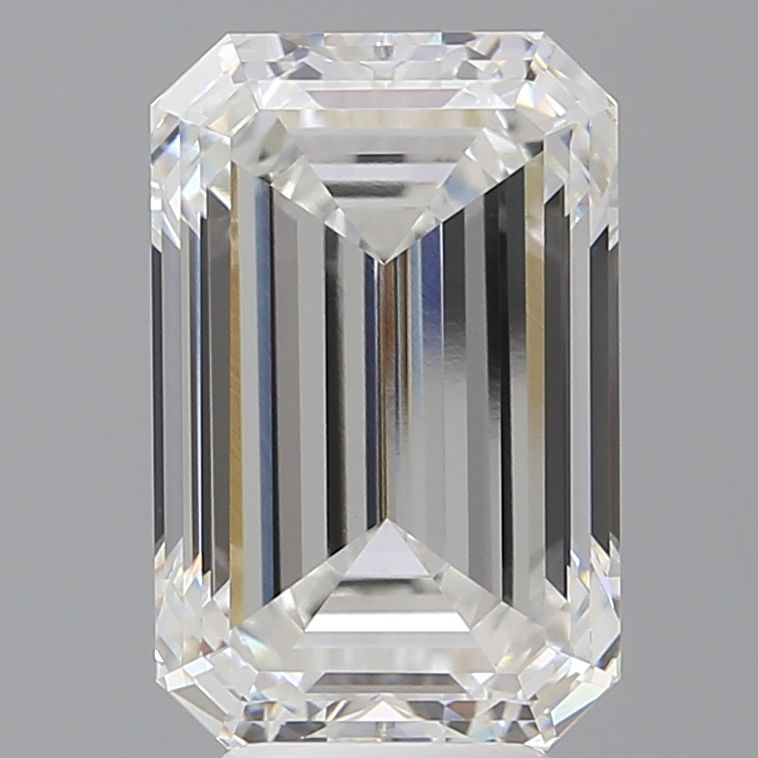 6.01 ct. emerald Lab Grown Diamond front image
