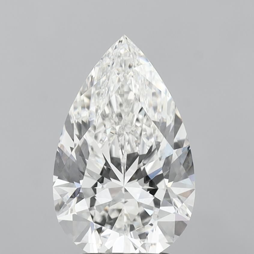 3.01 ct. pear Lab Grown Diamond front image