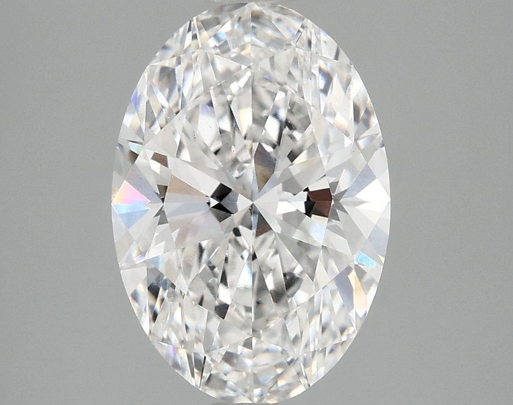 3.02 ct. oval Lab Grown Diamond front image