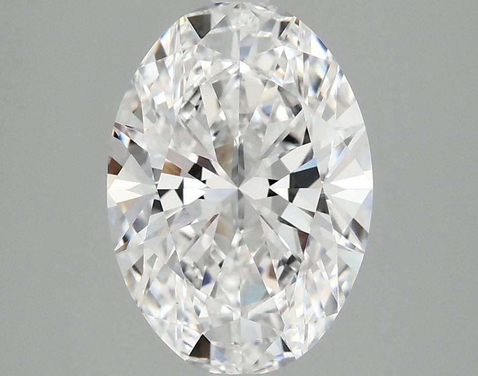 3.09 ct. oval Lab Grown Diamond front image