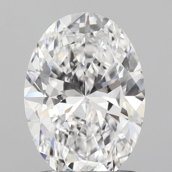 1.35 ct. oval Lab Grown Diamond front image