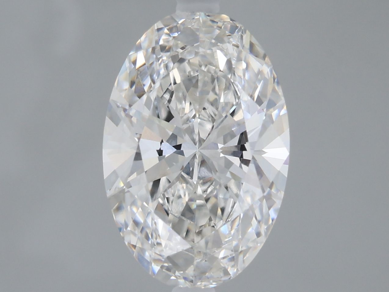 2.07 ct. oval Lab Grown Diamond front image