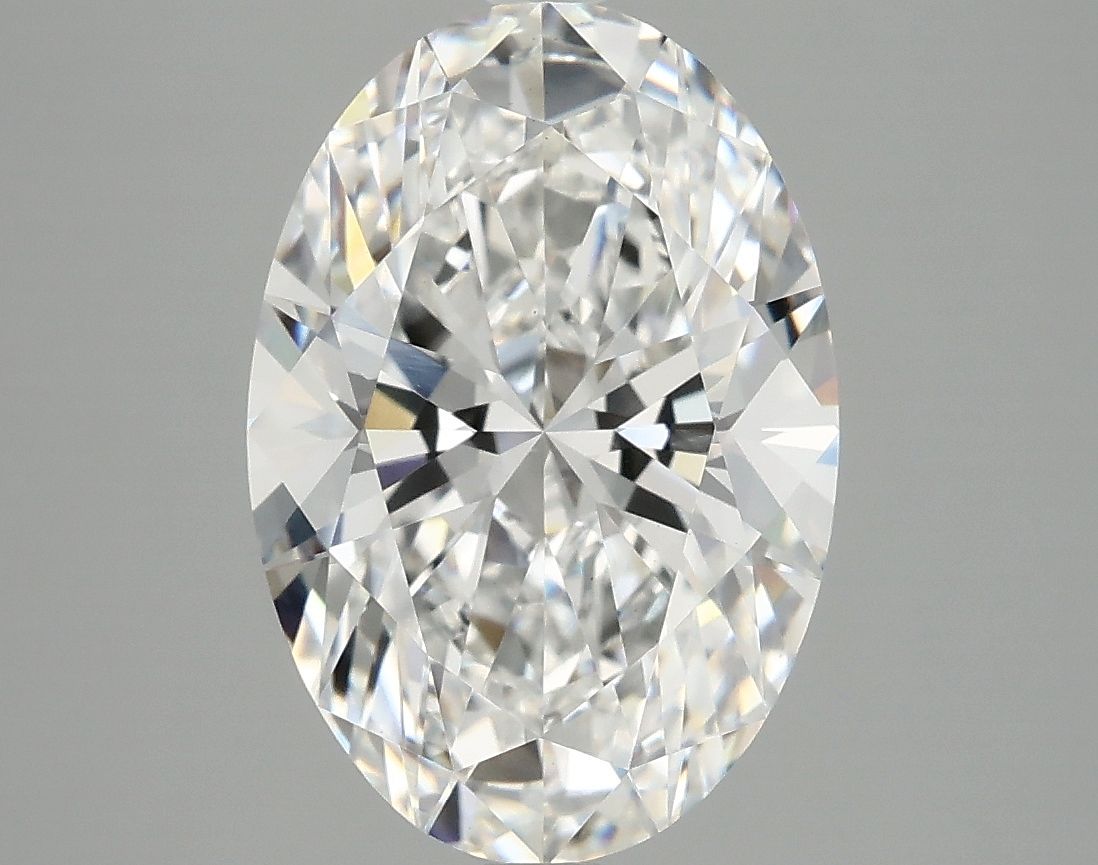 3.96 ct. oval Lab Grown Diamond front image