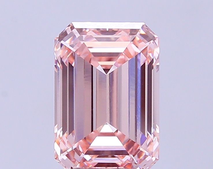 3.04 ct. emerald Lab Grown Diamond front image