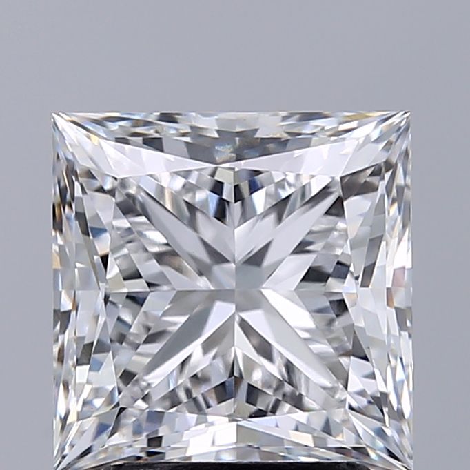 2.76 ct. princess Lab Grown Diamond front image