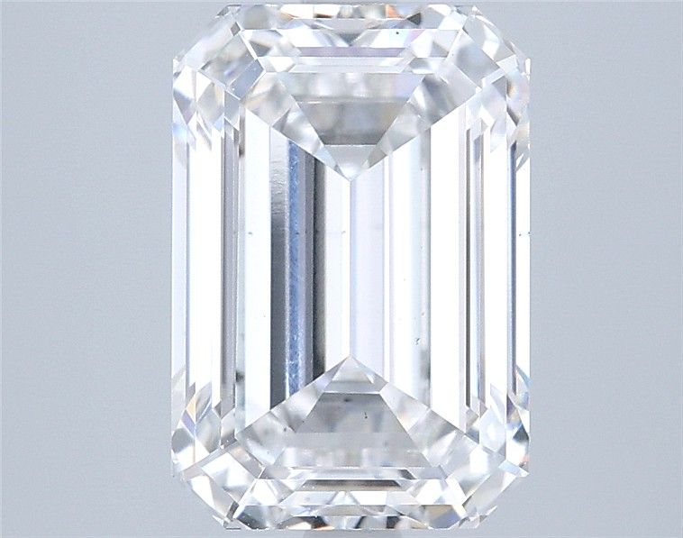 3.57 ct. emerald Lab Grown Diamond front image