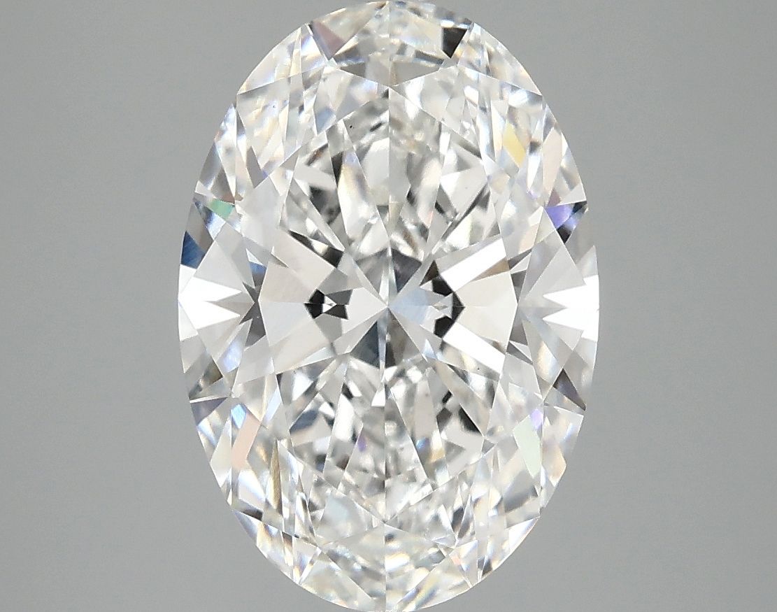 3.87 ct. oval Lab Grown Diamond front image