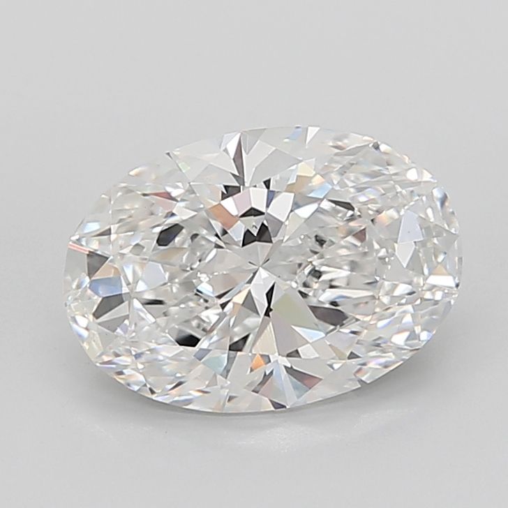 6.02 ct. oval Lab Grown Diamond front image