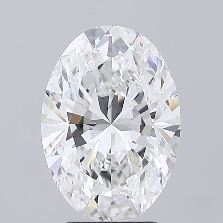 3.24 ct. oval Lab Grown Diamond front image