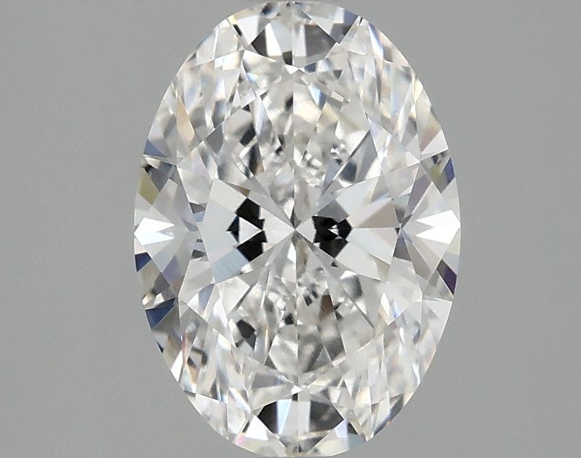 2.10 ct. oval Lab Grown Diamond front image