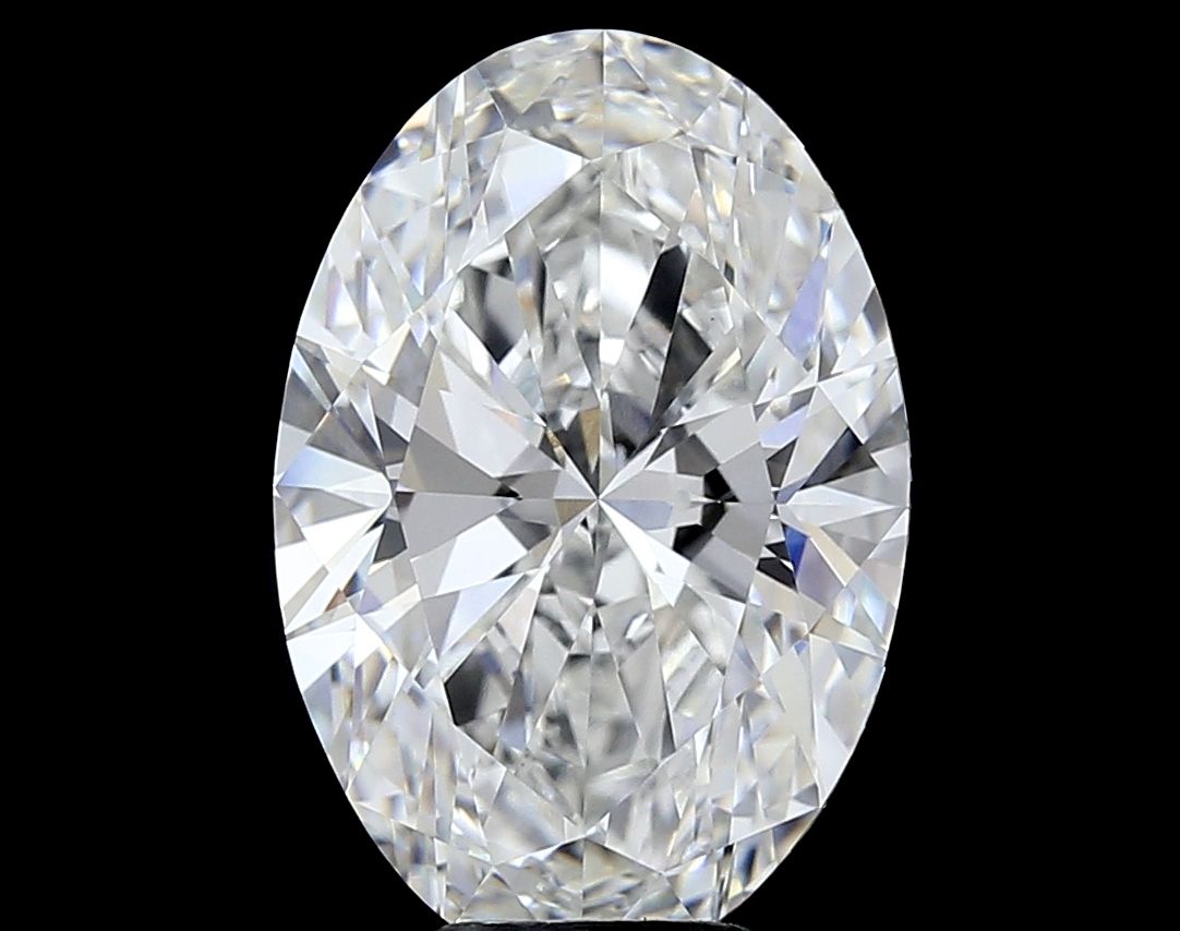 7.04 ct. oval Lab Grown Diamond front image