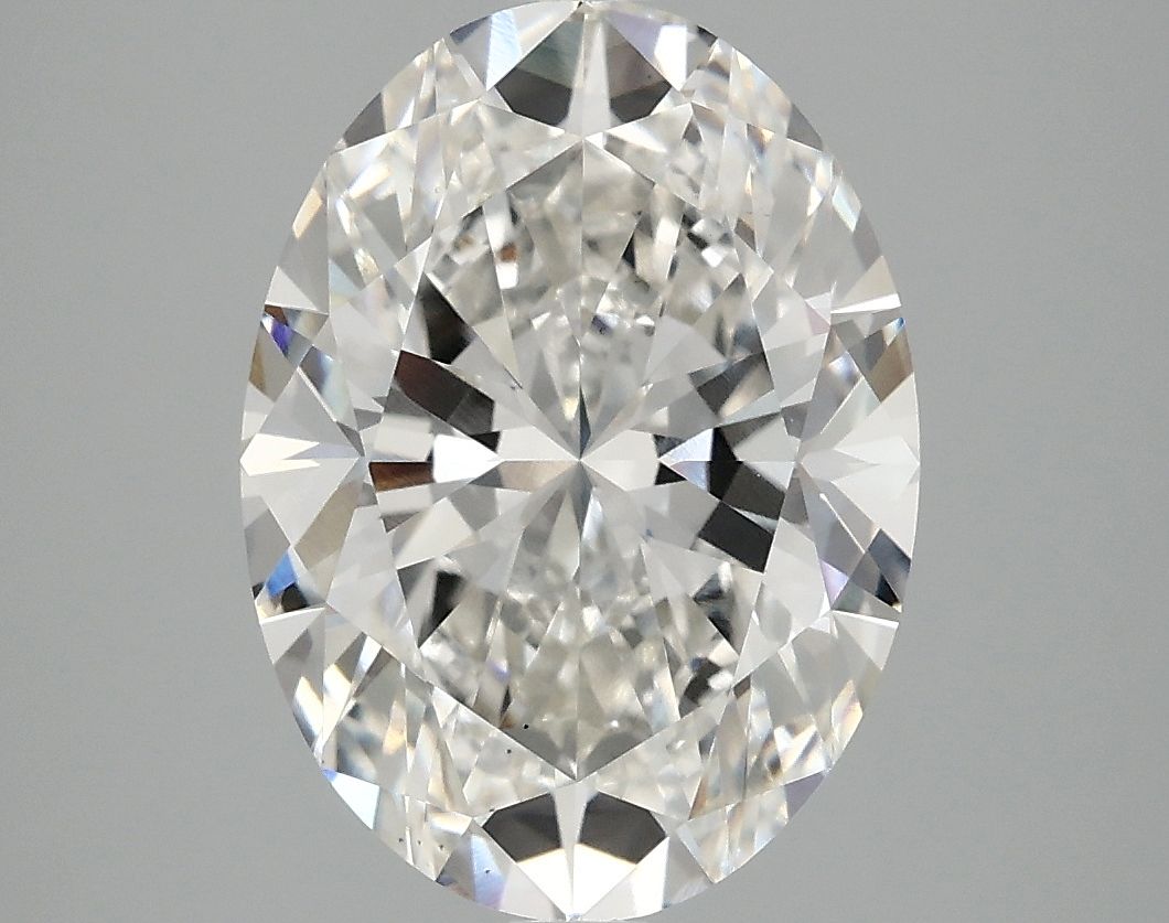 4.06 ct. oval Lab Grown Diamond front image