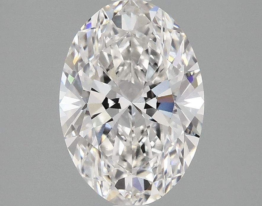 2.10 ct. oval Lab Grown Diamond front image