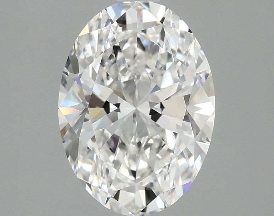 2.10 ct. oval Lab Grown Diamond front image