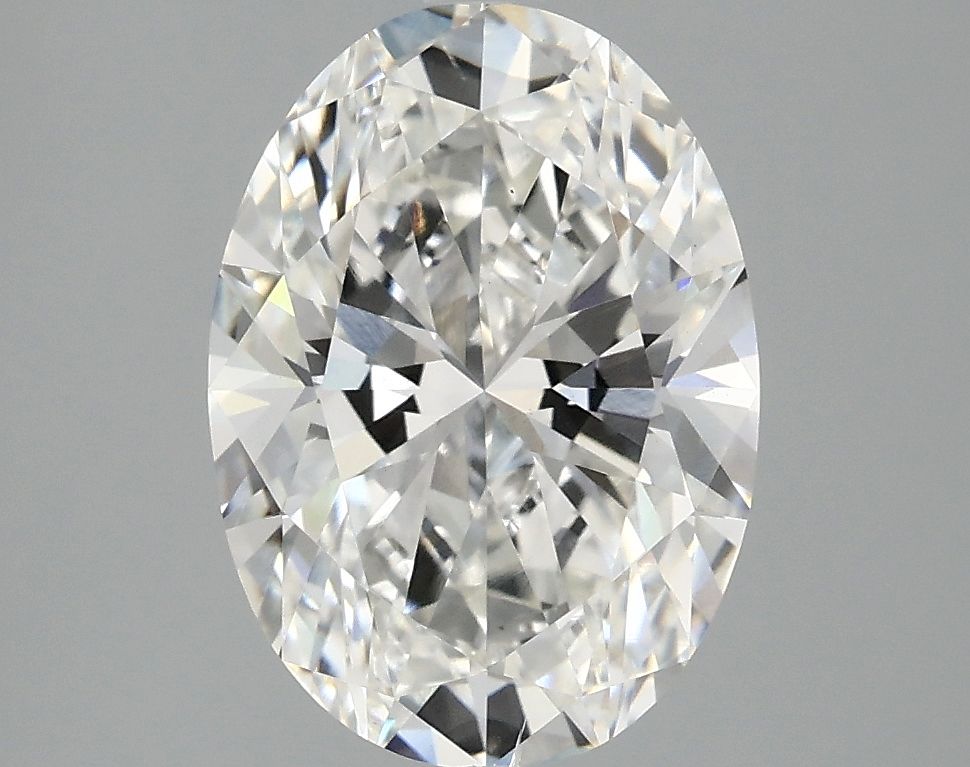 3.01 ct. oval Lab Grown Diamond front image