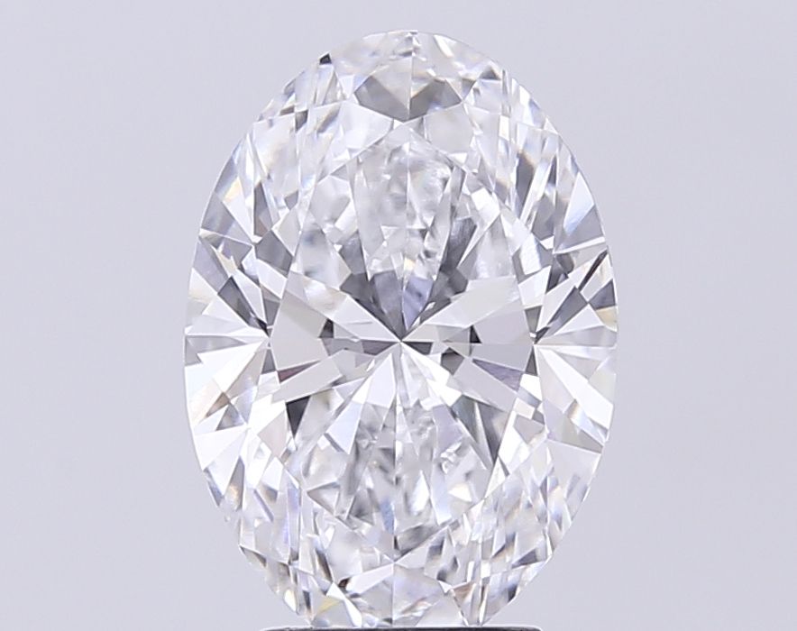 5.03 ct. oval Lab Grown Diamond front image