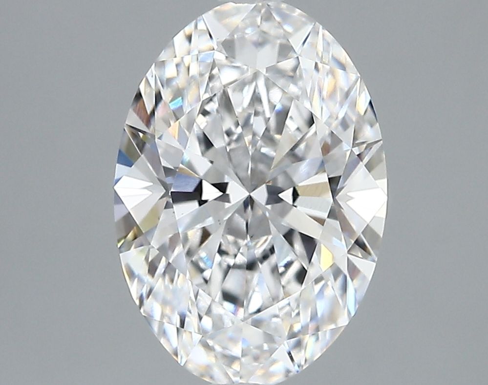 2.82 ct. oval Lab Grown Diamond front image