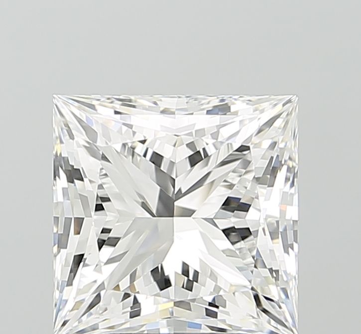 3.73 ct. princess Lab Grown Diamond front image