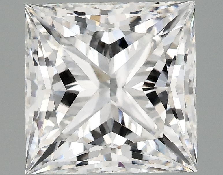 2.10 ct. princess Lab Grown Diamond front image