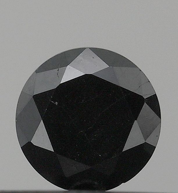 3.22 Carat Round Diamond Black VS2