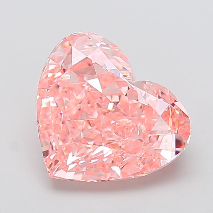 5.06 ct. heart Lab Grown Diamond front image