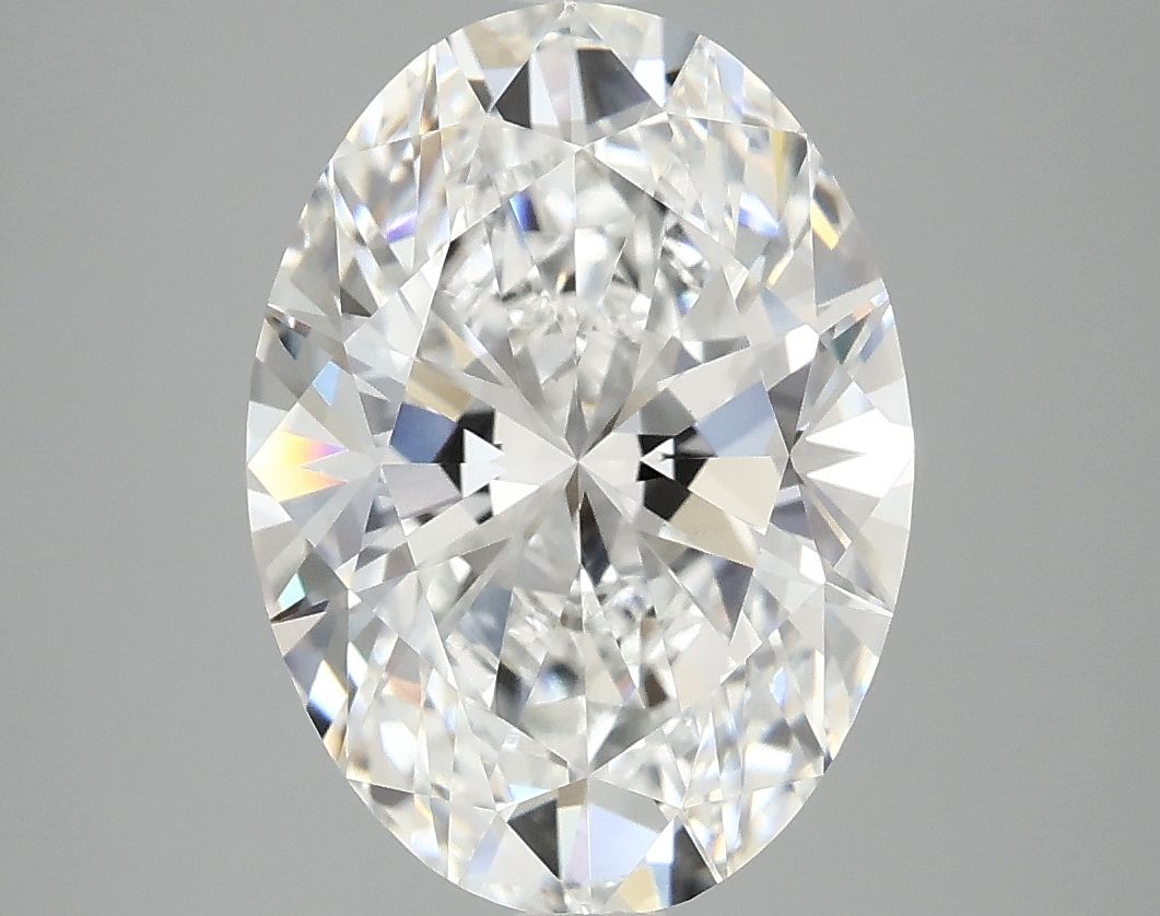4.10 ct. oval Lab Grown Diamond front image