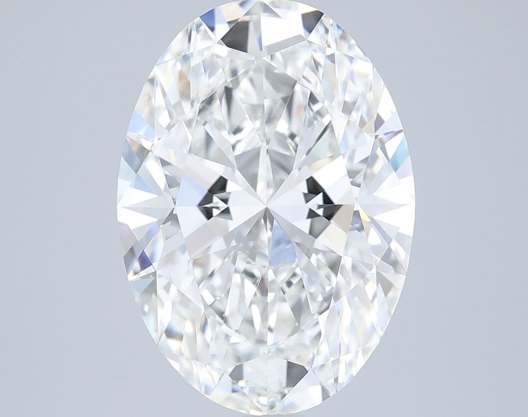 4.05 ct. oval Lab Grown Diamond front image