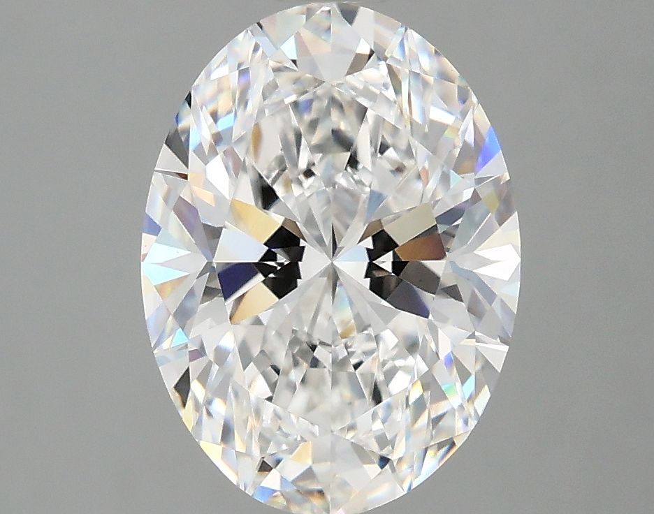 2.87 ct. oval Lab Grown Diamond front image