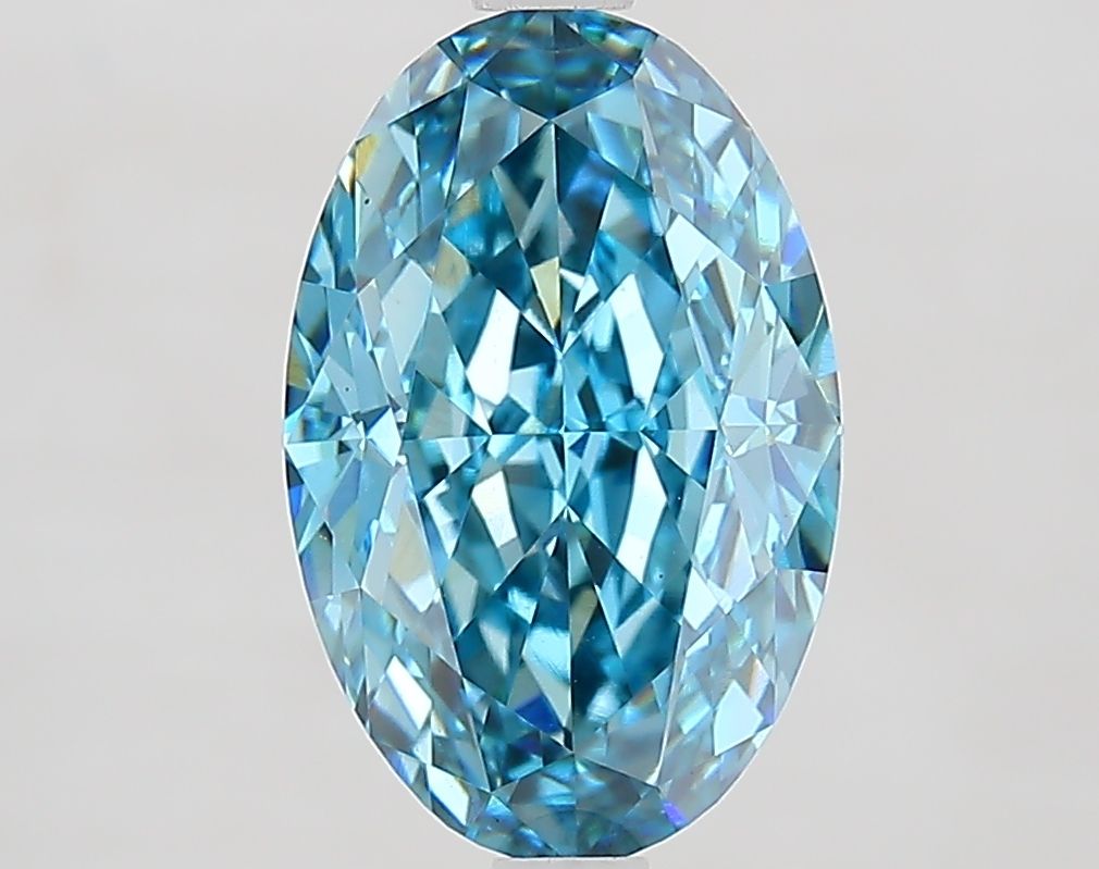3.71 ct. oval Lab Grown Diamond front image