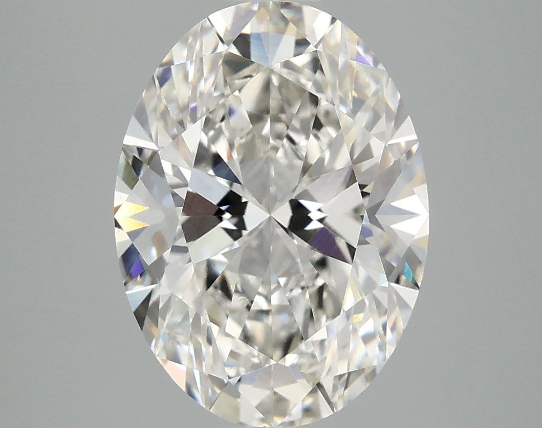 4.06 ct. oval Lab Grown Diamond front image