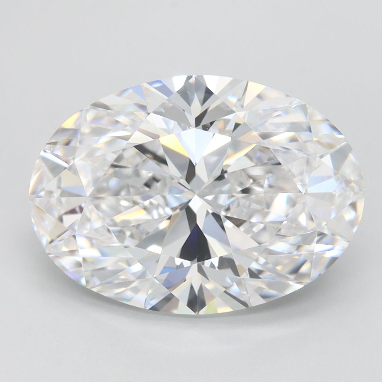 4.11 ct. oval Lab Grown Diamond front image