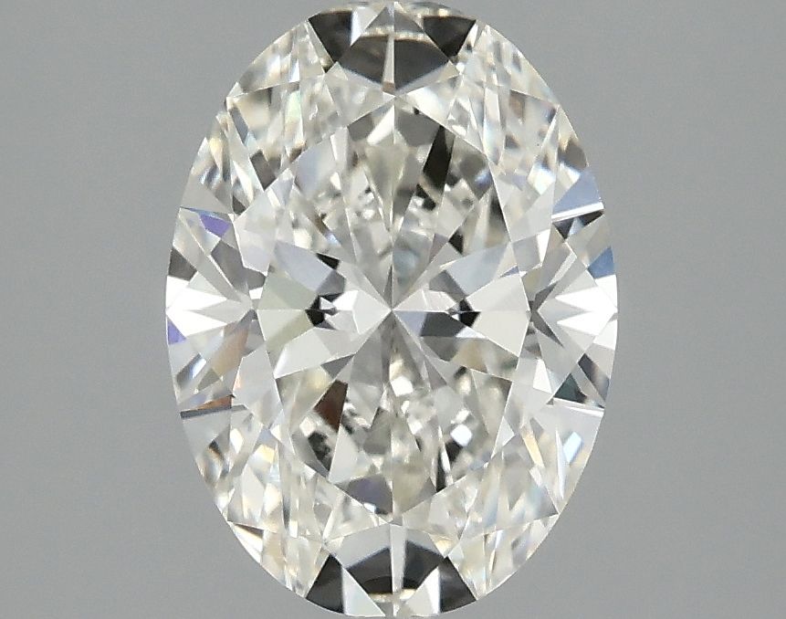 2.10 ct. oval Lab Grown Diamond front image