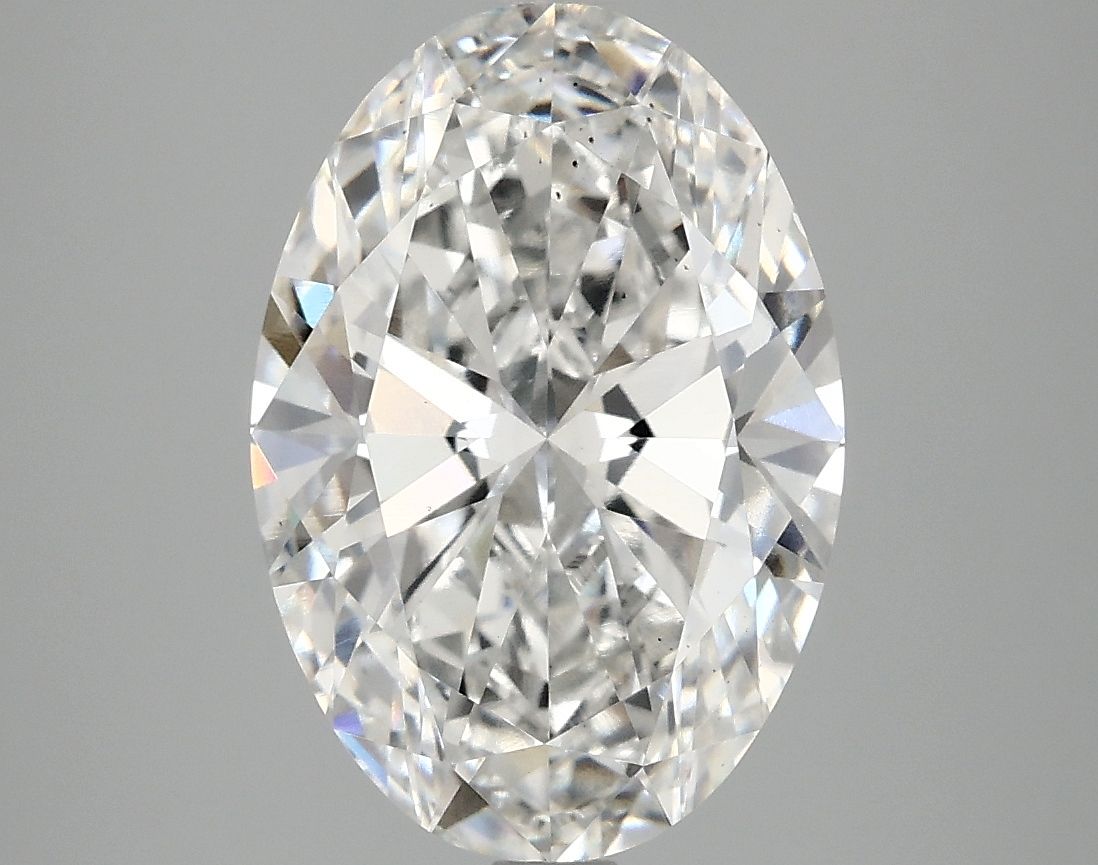 3.87 ct. oval Lab Grown Diamond front image
