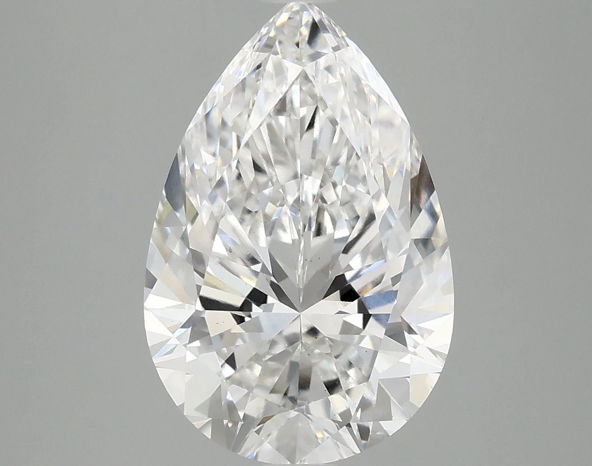 4.06 ct. pear Lab Grown Diamond front image