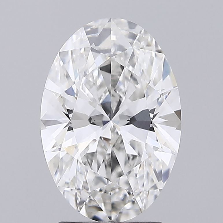 2.66 ct. oval Lab Grown Diamond front image