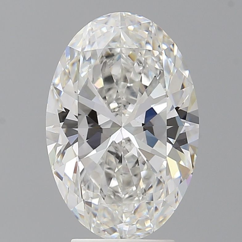 4.06 ct. oval Lab Grown Diamond front image