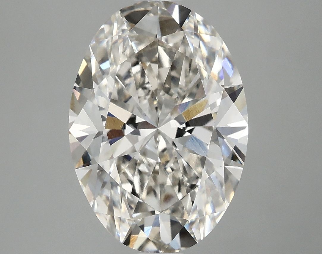 3.95 ct. oval Lab Grown Diamond front image