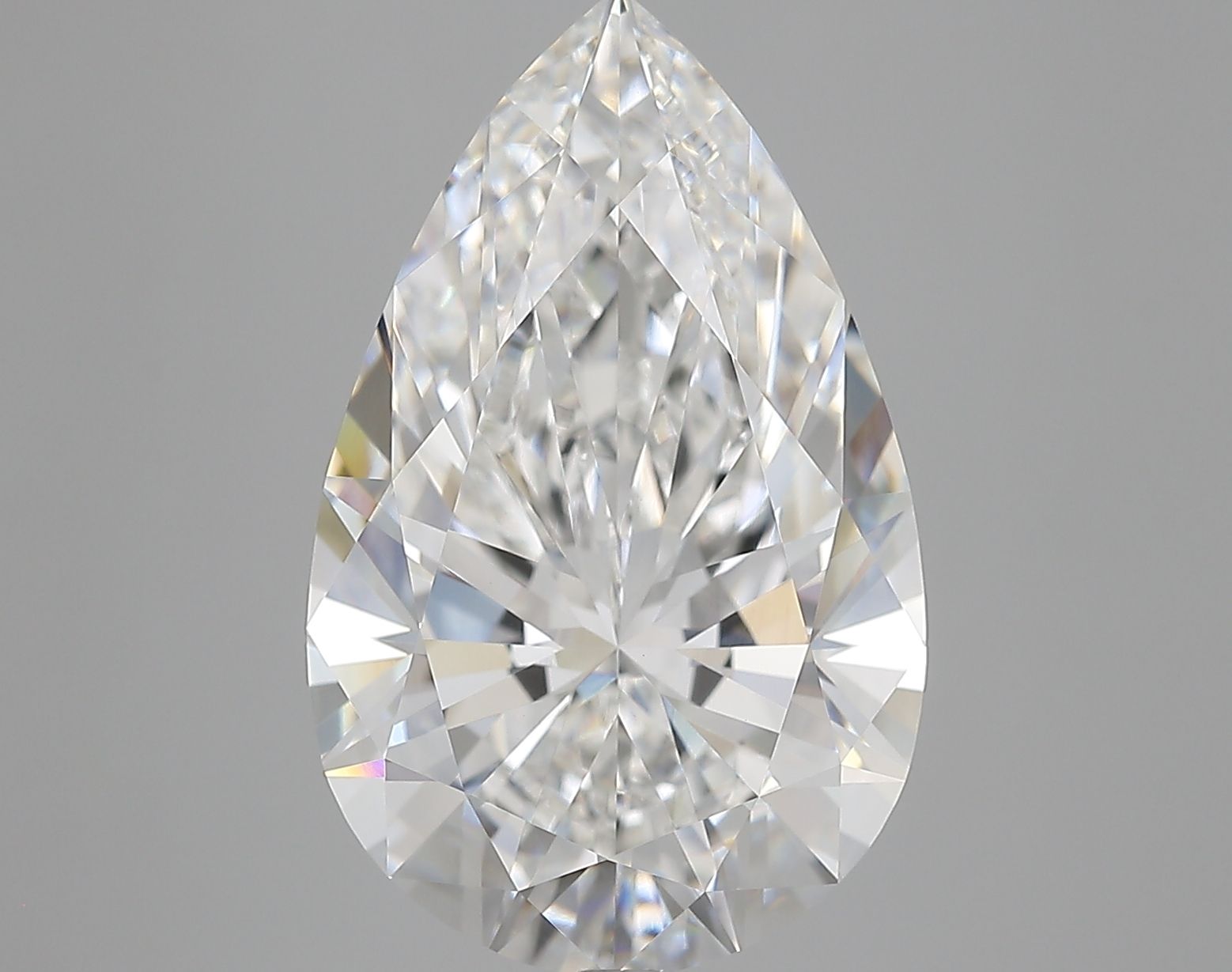 8.09 ct. pear Lab Grown Diamond front image