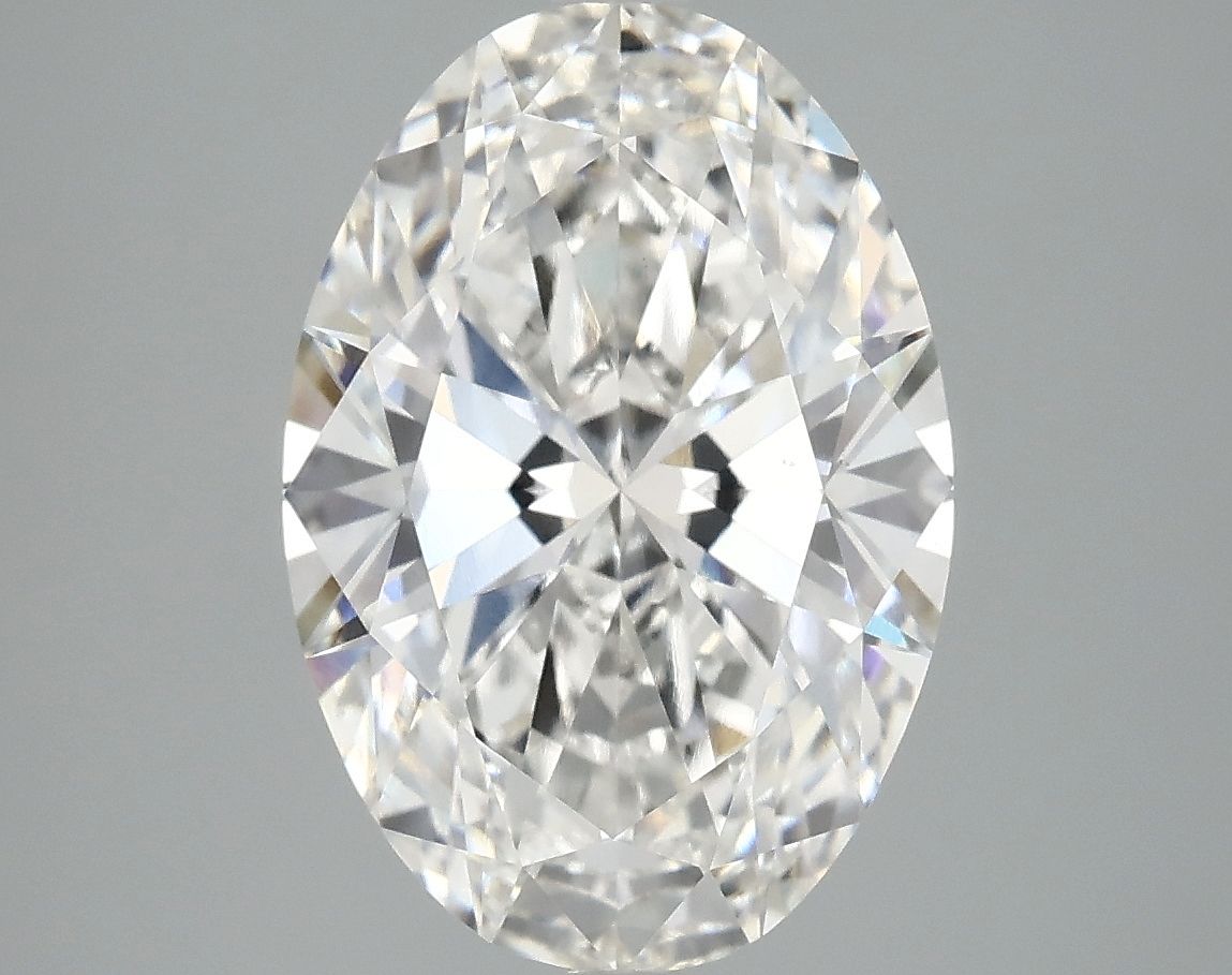 3.96 ct. oval Lab Grown Diamond front image