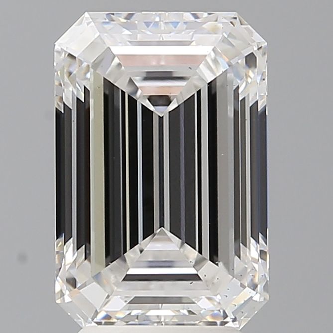 4.08 ct. emerald Lab Grown Diamond front image