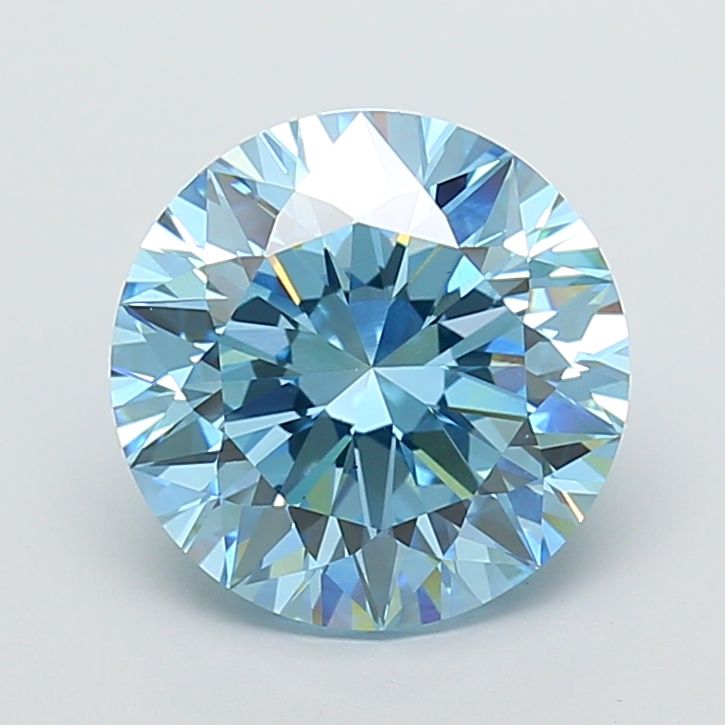 5.01 ct. round Lab Grown Diamond front image
