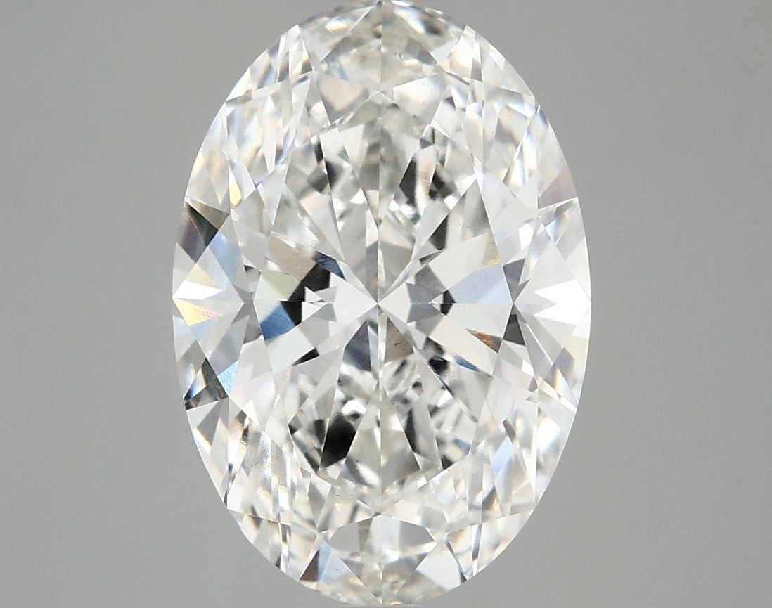4.10 ct. oval Lab Grown Diamond front image