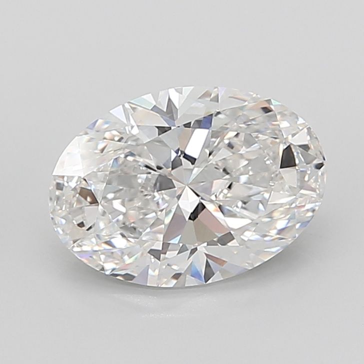 6.09 ct. oval Lab Grown Diamond front image