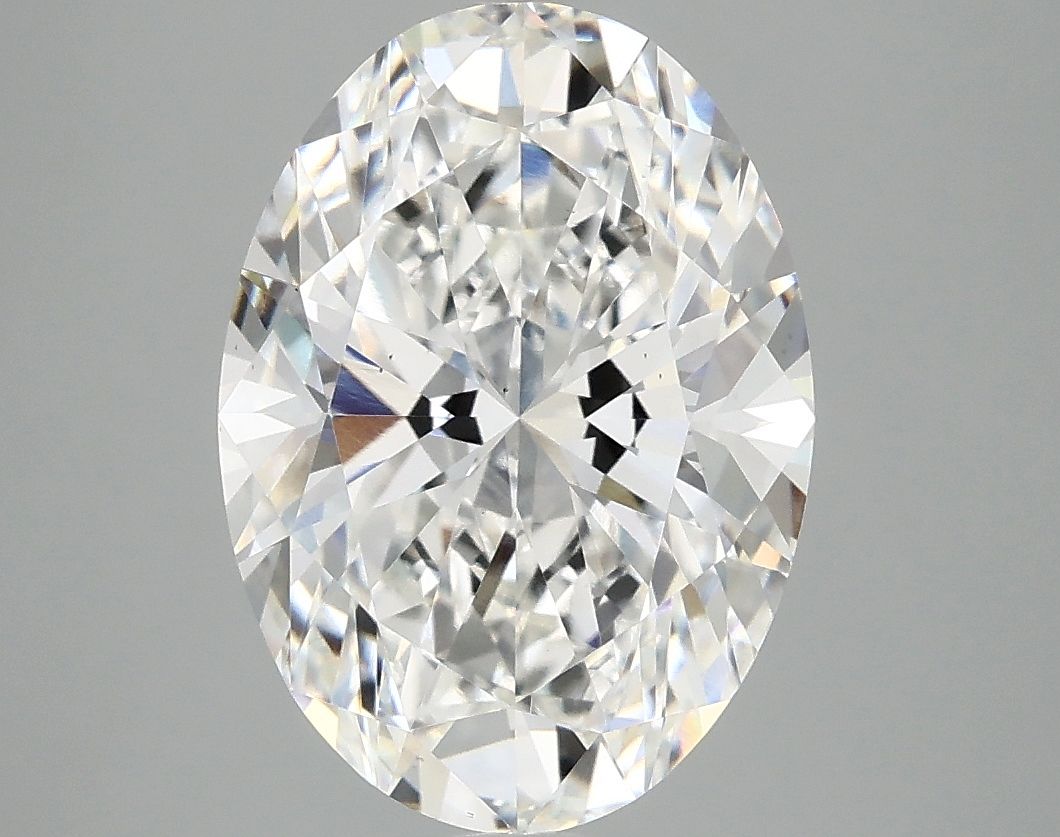 4.06 ct. oval Lab Grown Diamond front image