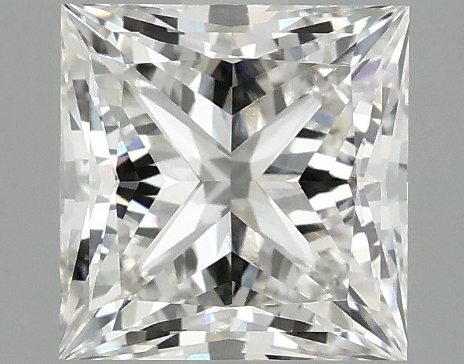 2.10 ct. princess Lab Grown Diamond front image