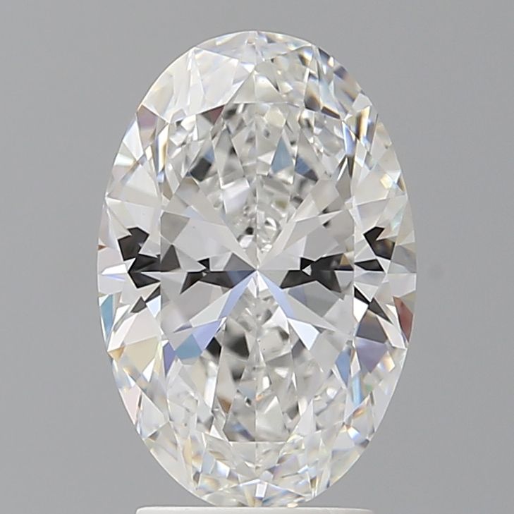 3.09 ct. oval Lab Grown Diamond front image